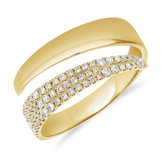 Open Wrap Diamond Ring