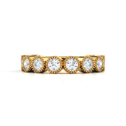 Large Art Deco Diamond Eternity Band