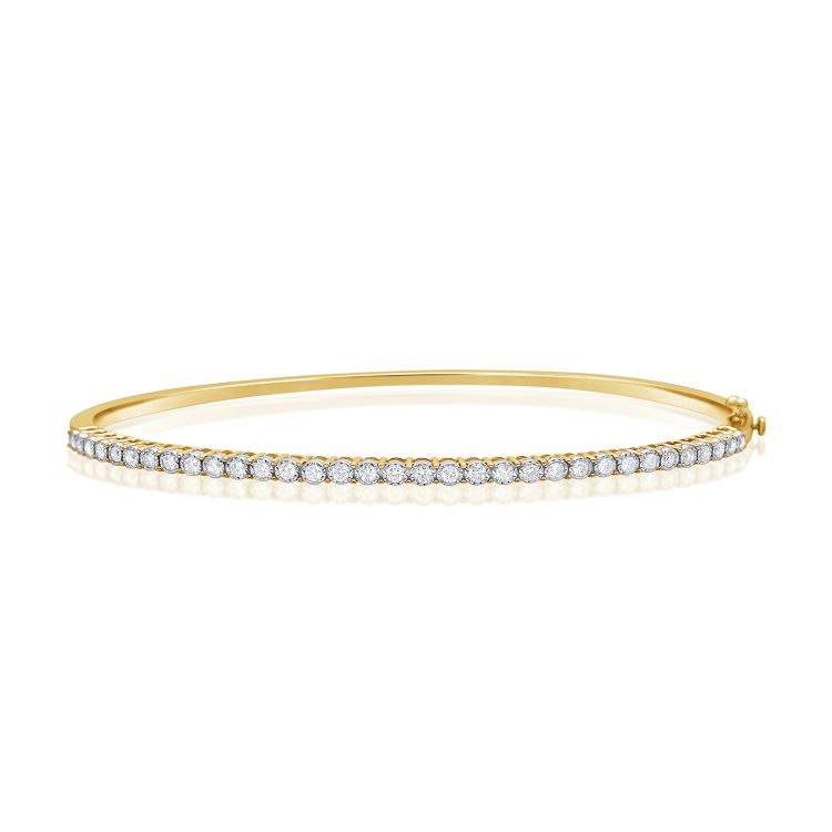 Petite Diamond Bangle