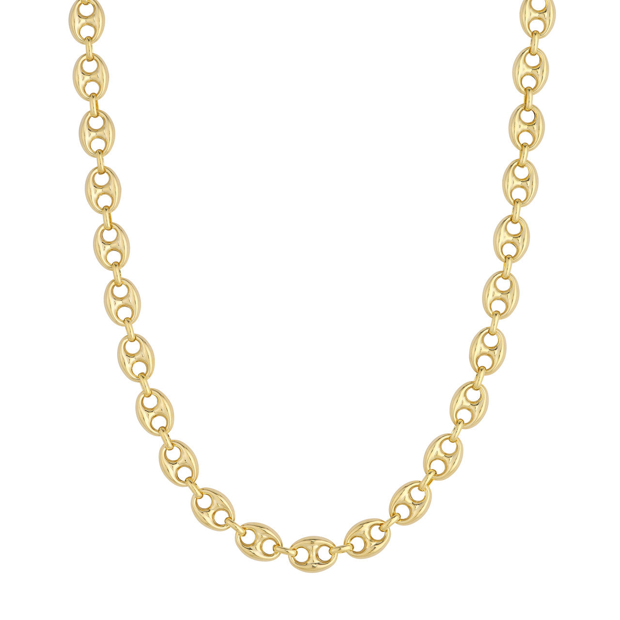 Puffy Link Chain Necklace