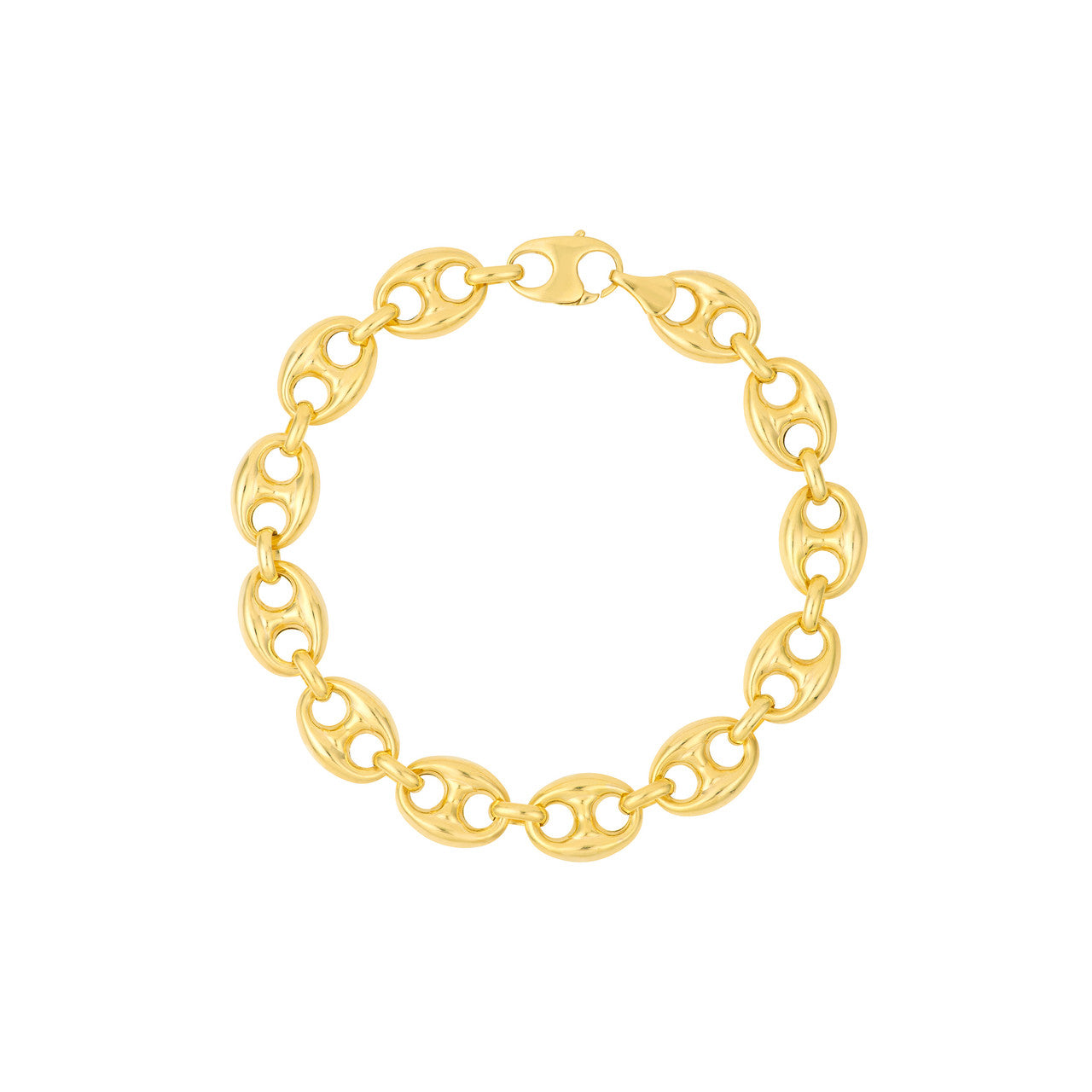 Puffy Link Chain Bracelet