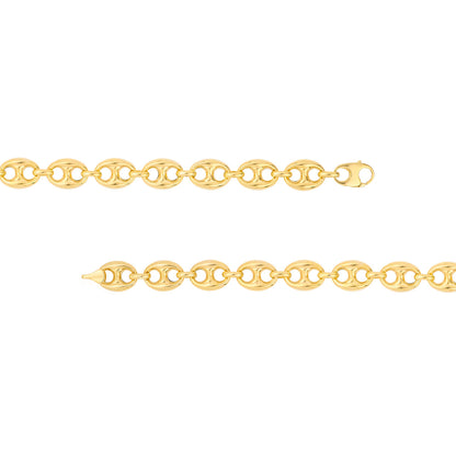 Puffy Link Chain Bracelet