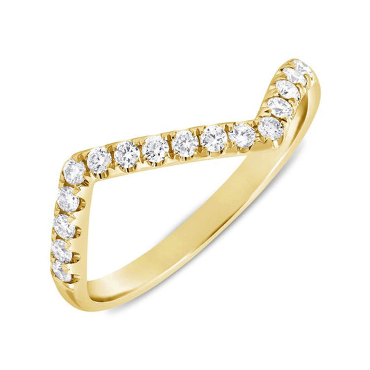 Chevron Diamond Band