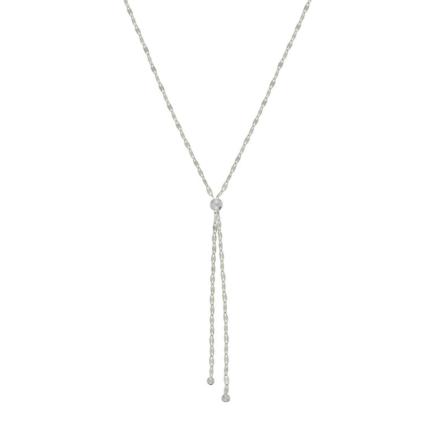 Hammered Forzentina Chain Lariat