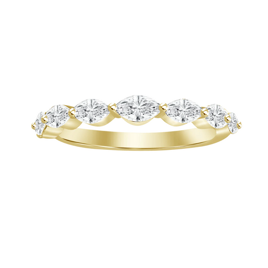 Marquise Diamond Eternity Band