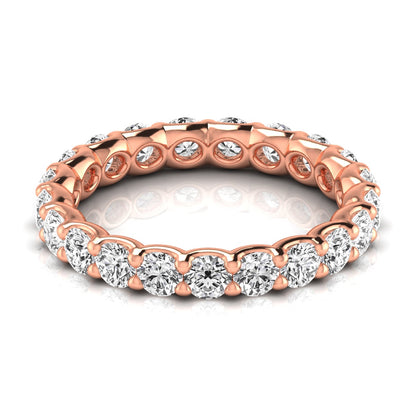 Mini Round Diamond Eternity Band