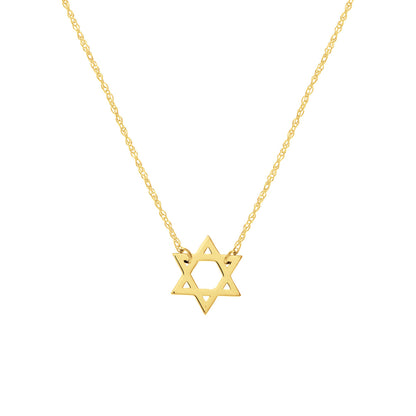 Star of David Pendant Necklace